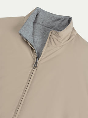 Beige Reversible Resort Jacket