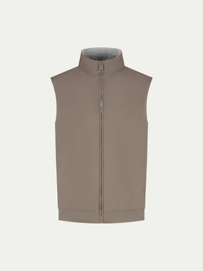 Ash Grey Reversible Resort Body Warmer