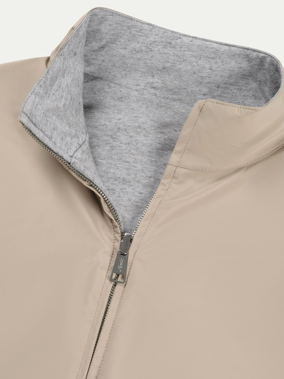 Beige Reversible Resort Body Warmer