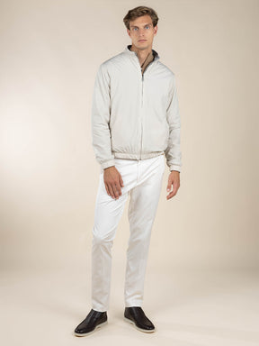 Ecru Reversible Resort Jacket