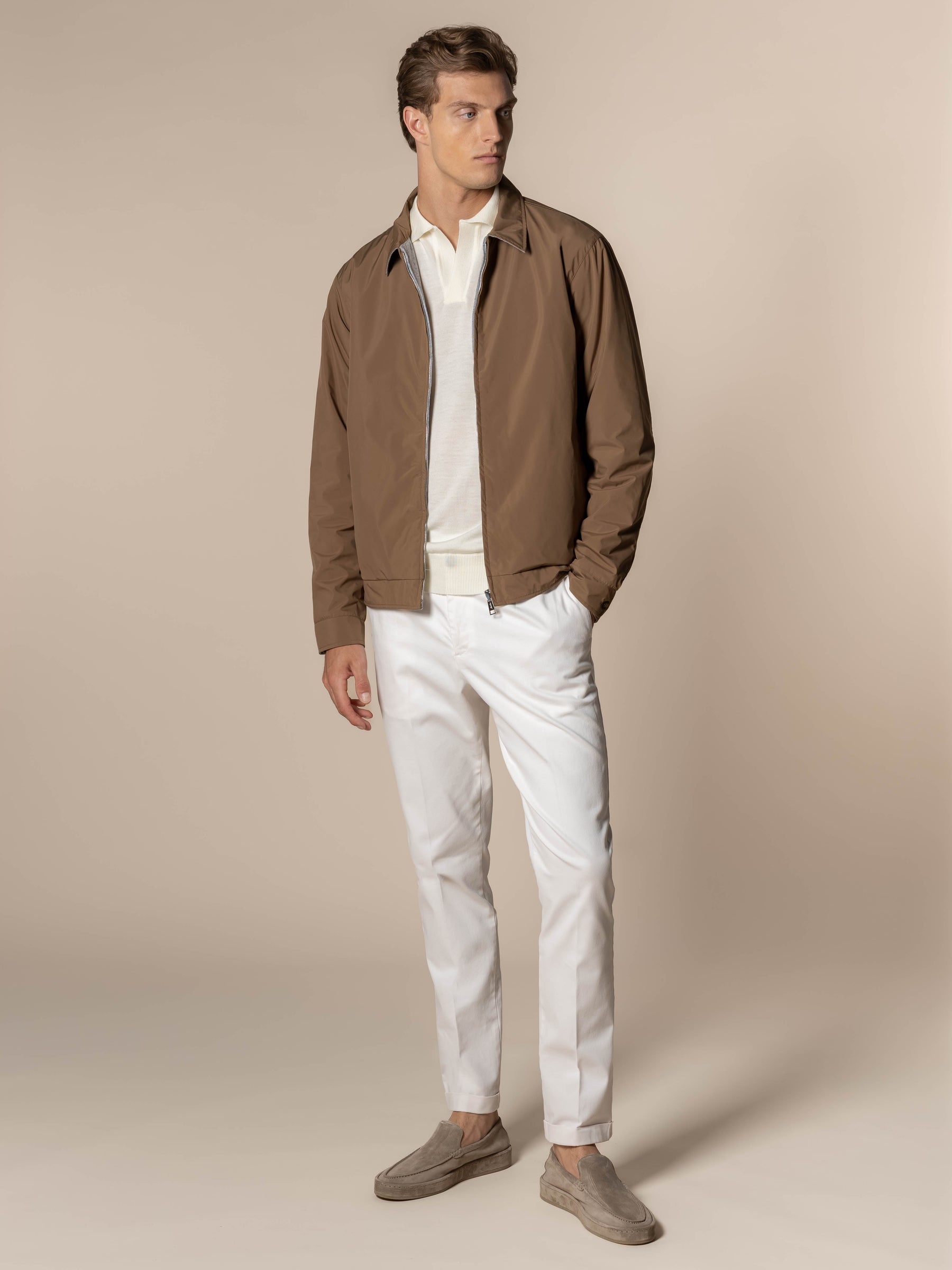 Caramel Reversible Voyager Jacket