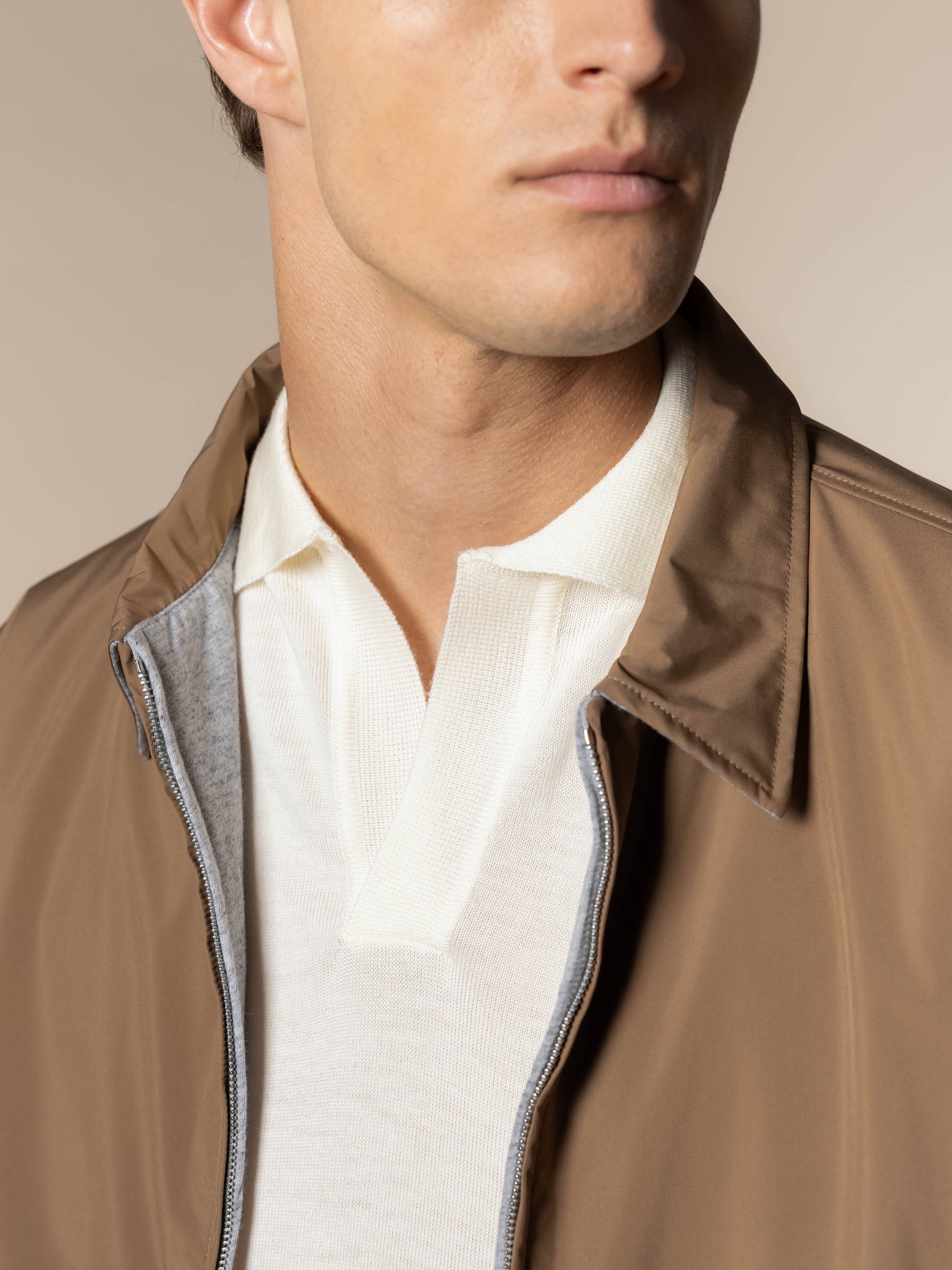 Caramel Reversible Voyager Jacket