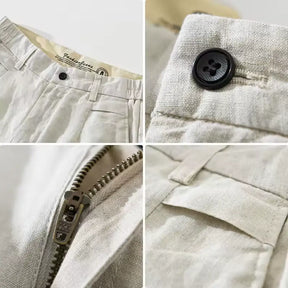 Bermuda de Linho Masculina Marenzzo Linen