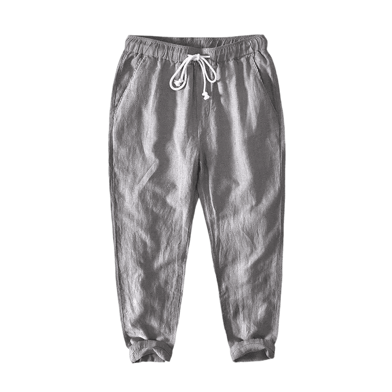 Calça de Linho Masculina Marenzzo Lyon