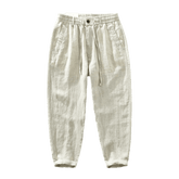Calça de Linho Masculina Marenzzo Mônaco