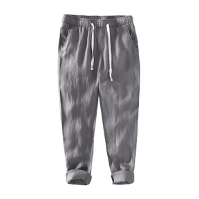 Calça de Linho Masculina Marenzzo Cinque
