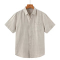 Camisa Masculina de Linho Marenzzo