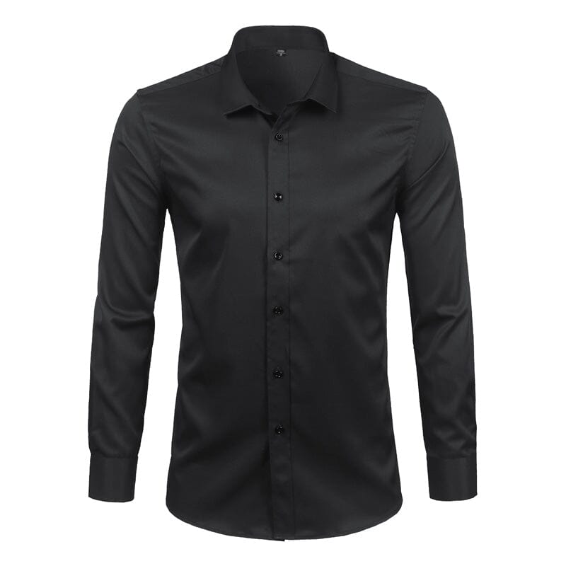 Camisa Social Masculina Slim Elástica Marenzzo