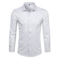 Camisa Social Masculina Slim Elástica Marenzzo