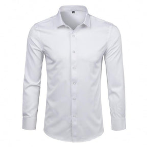 Camisa Social Masculina Slim Elástica Marenzzo