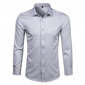 Camisa Social Masculina Slim Elástica Marenzzo