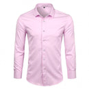 Camisa Social Masculina Slim Elástica Marenzzo