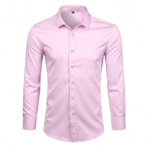 Camisa Social Masculina Slim Elástica Marenzzo