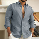 Camisa de Linho Masculina Marenzzo