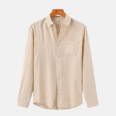 Camisa Social Masculina Marenzzo de Linho