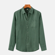 Camisa Social Masculina Marenzzo de Linho