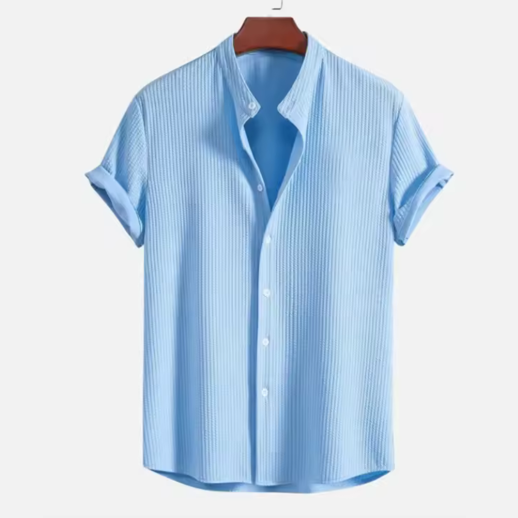 Camisa Manga Curta Básica Marenzzo Roma