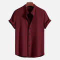 Camisa Manga Curta Básica Marenzzo Roma