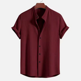 Camisa Manga Curta Básica Marenzzo Roma