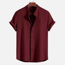 Camisa Manga Curta Básica Marenzzo Roma