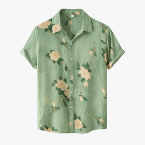 Camisa Manga Curta Marenzzo Floral