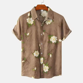 Camisa Manga Curta Marenzzo Floral