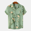 Camisa Manga Curta Marenzzo Floral