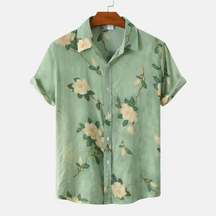 Camisa Manga Curta Marenzzo Floral