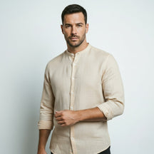 Camisa de Linho Manga Longa Varenne