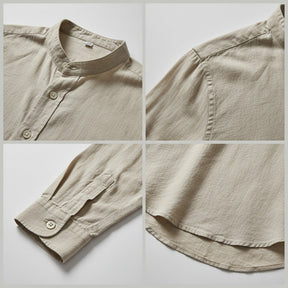 Camisa de Linho Manga Longa Varenne