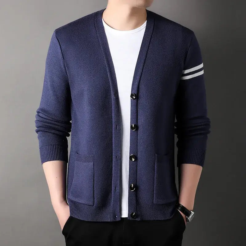 Cardigan Masculino Gola V Marenzzo