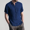 Camisa Masculina de Linho Marenzzo