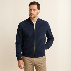 Jaqueta Masculina de Suede Old Money Renoir