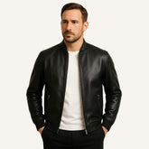Jaqueta Masculina de Couro Gran Nero
