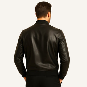 Jaqueta Masculina de Couro Gran Nero