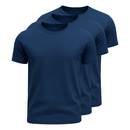 Kit 3 Camisetas Algodão Egípcio Marenzzo