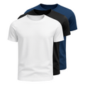 Kit 3 Camisetas Algodão Egípcio Marenzzo