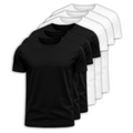 Kit 6 Camisetas Pima Premium Marenzzo
