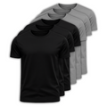 Kit 6 Camisetas Pima Premium Marenzzo