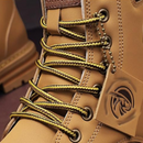 Bota Masculina Impermeável High em Couro para Outono Inverno