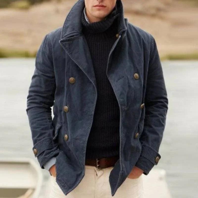 Jaqueta Masculina Marenzzo Cardigan Casual