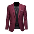 Blazer Masculino Slim Fit Plus Marenzzo