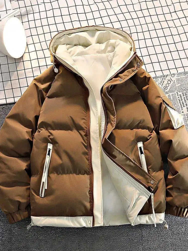 Jaqueta Masculina Marenzzo Parka Grossa Quente e à Prova de Vento