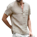 Camisa Masculina De Linho Confort Marenzzo