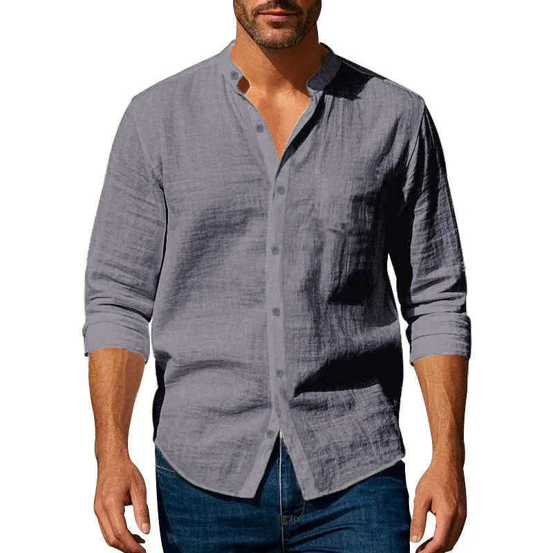 Camisa Masculina Capri Lino Marenzzo