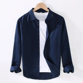 Camisa  de Linho Manga Longa Milano