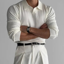 Camisa Masculina Tricot Slim Marenzzo