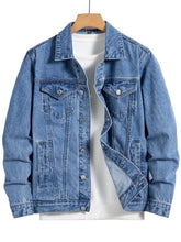 Jaqueta Jeans Masculina Marenzzo Urban Regular