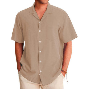 Camisa Masculina Marenzzo Casual Manga Curta