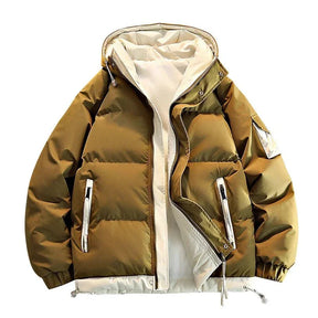 Jaqueta Masculina Marenzzo Parka Grossa Quente e à Prova de Vento
